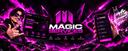 Discovery splash banner for Magic Services Discord server