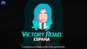 Discovery splash banner for Victory Road España Discord server