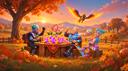 Discovery splash banner for Raid Rush Discord server