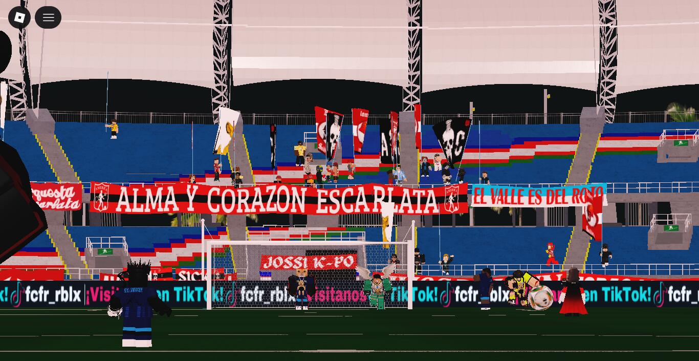 Discovery splash banner for FCFR | Federación Colombiana de Fútbol Roblox Discord server