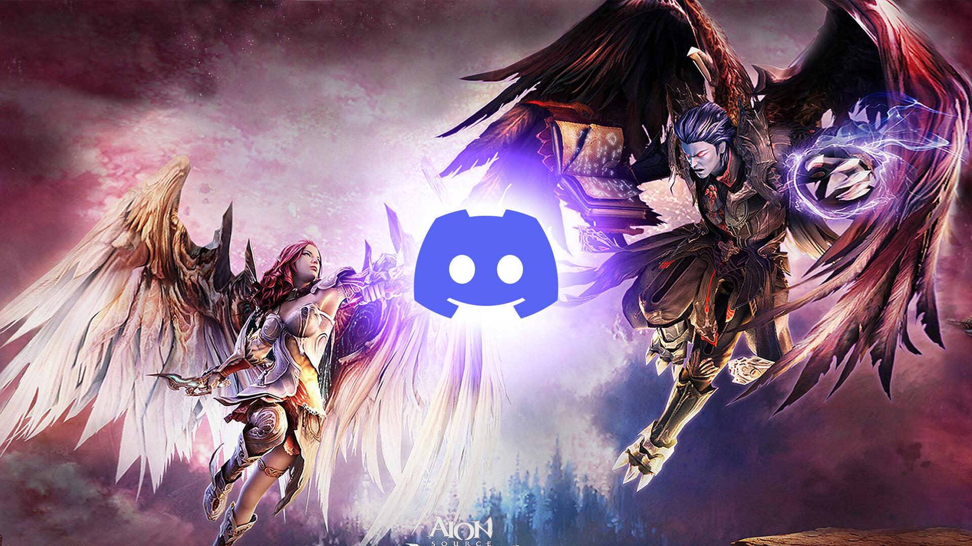 Discovery splash banner for Aion Official Discord server