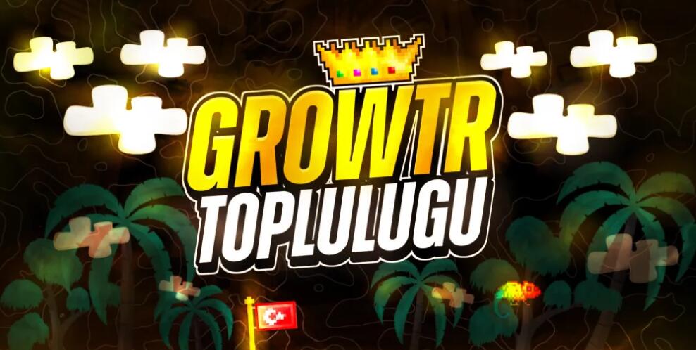 Discovery splash banner for GROW TR #1.6K Discord server
