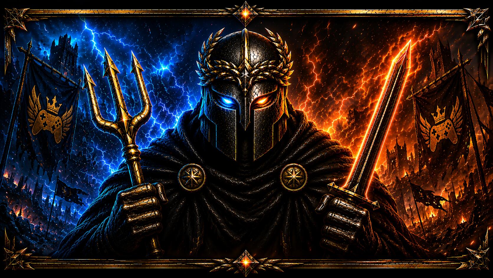 Discovery splash banner for Gamers Are Gods Discord server
