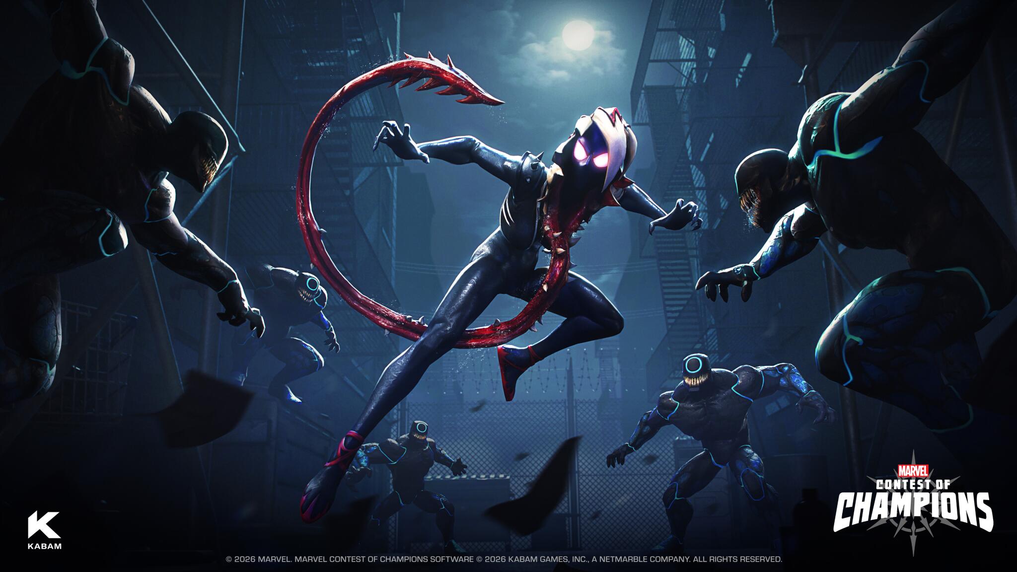 Discovery splash banner for Marvel Contest of Champions Discord server