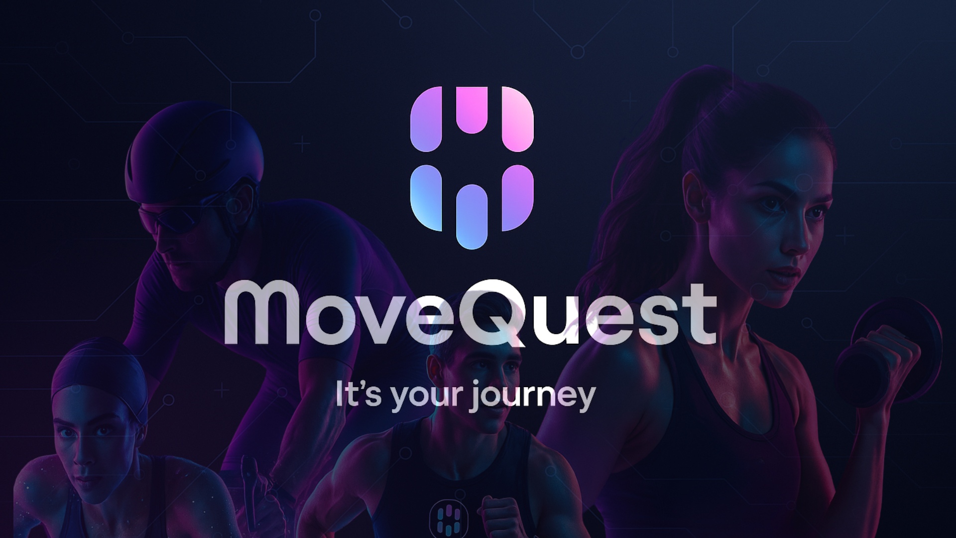 Discovery splash banner for MoveQuest Community Discord server