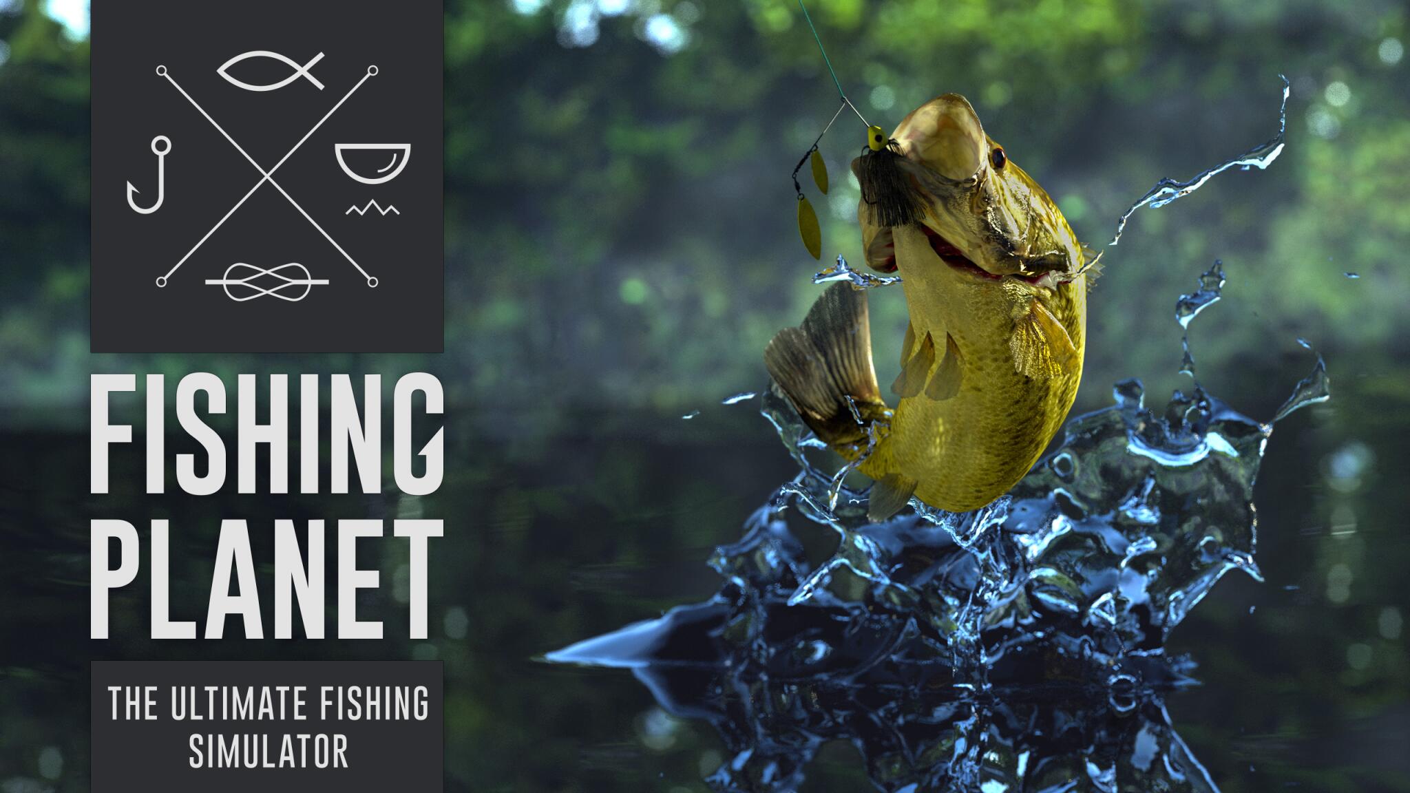 Discovery splash banner for Fishing Planet FR Discord server