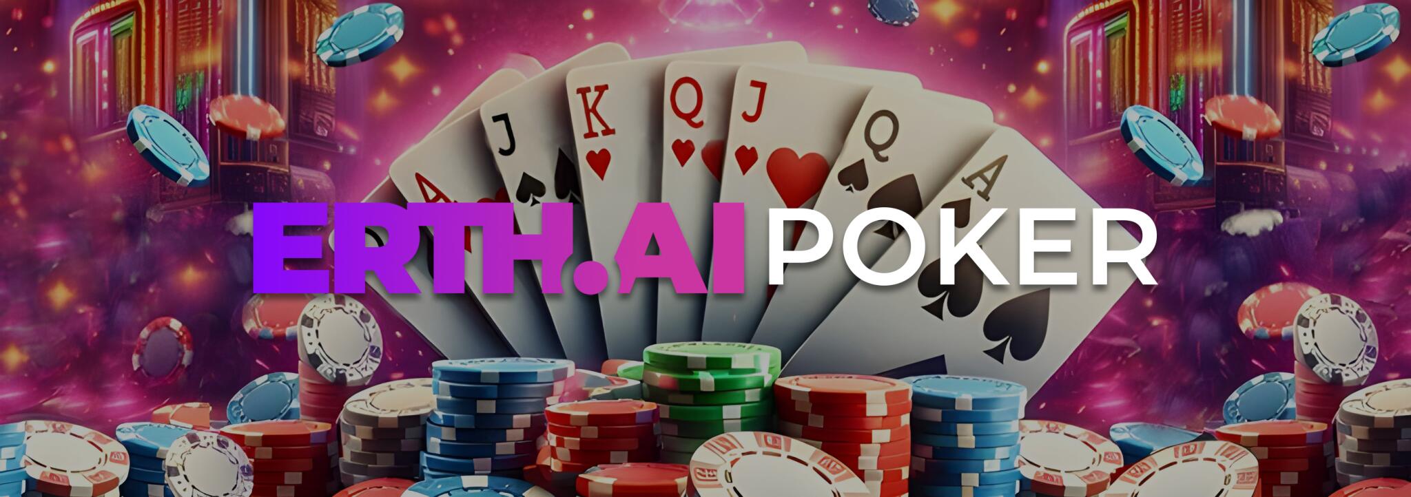 Discovery splash banner for ERTH Poker Discord server