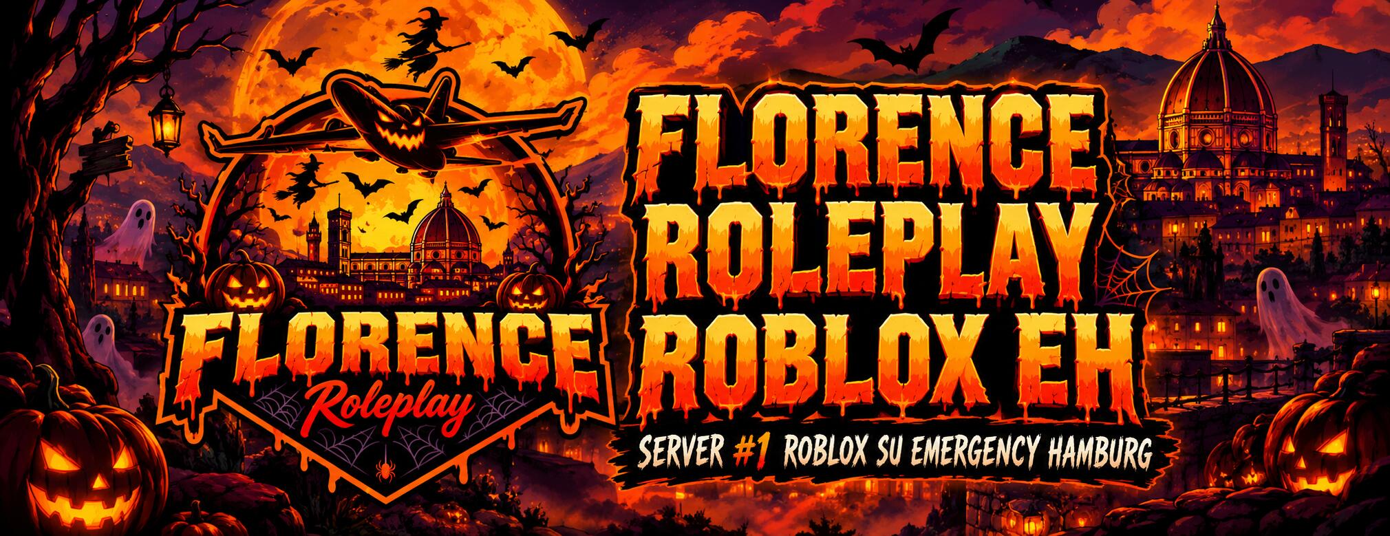 Discovery splash banner for ᴇʜ | Florence Roleplay 4.3 Discord server