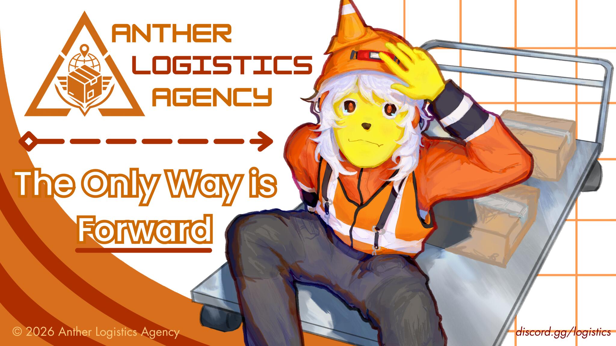 Discovery splash banner for (Yet) Another Logistics Agency Discord server