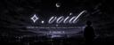Discovery splash banner for ⟡﹒void | chill social server • anime • gaming • media • vc • giveaways • nitro • events Discord server