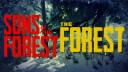 Discovery splash banner for (Sons Of) The Forest Discord server