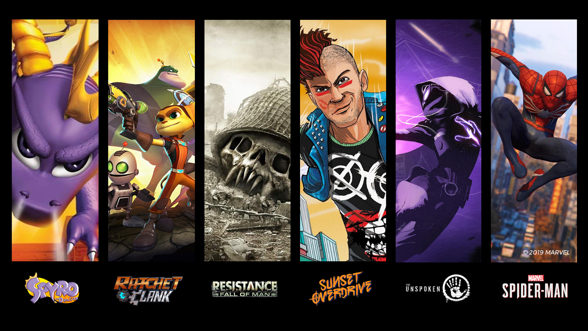 Discovery splash banner for Insomniac Games Discord server