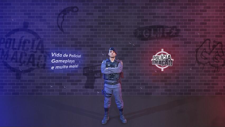Discovery splash banner for Loucademia do Polícia Discord server