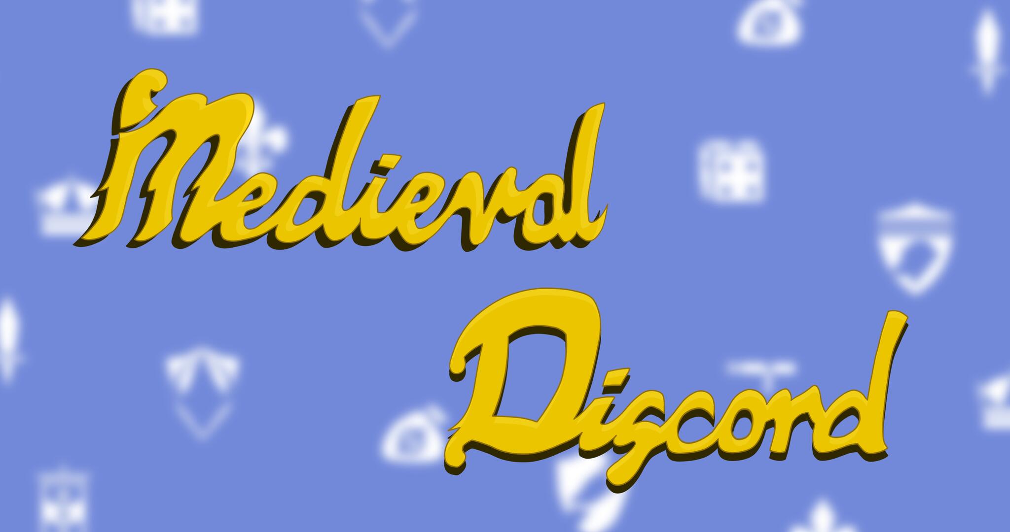 Discovery splash banner for Medieval Discord Discord server