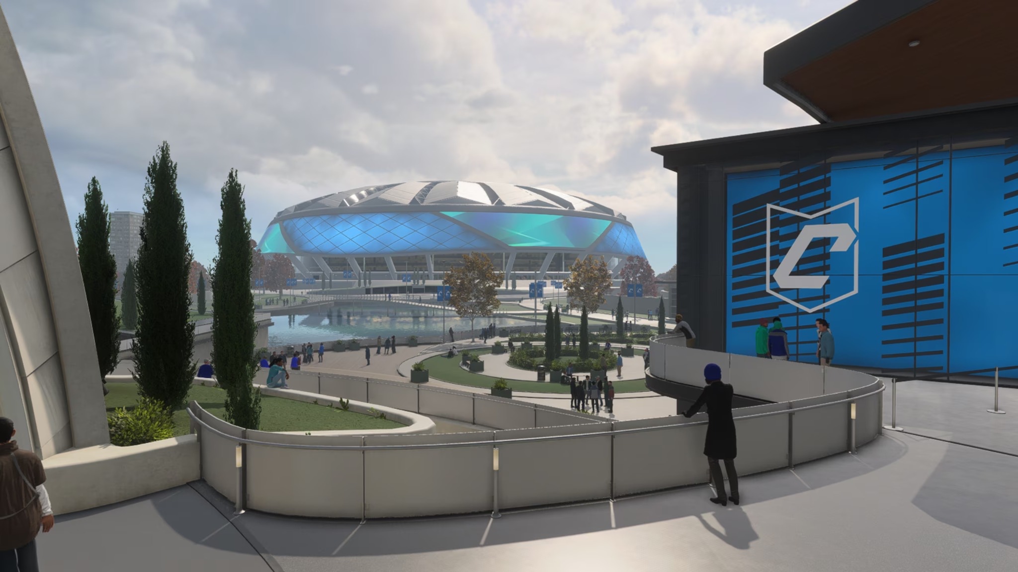 Discovery splash banner for EA Sports FC Clubs Discord server