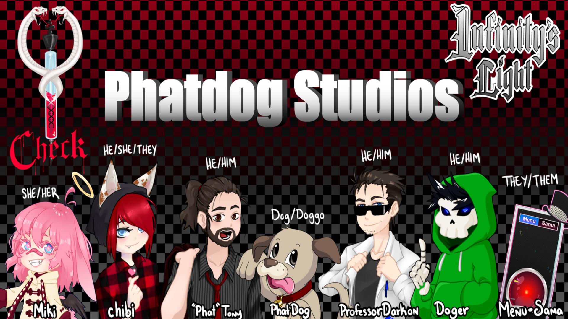 Discovery splash banner for PhatDog Studios Discord server