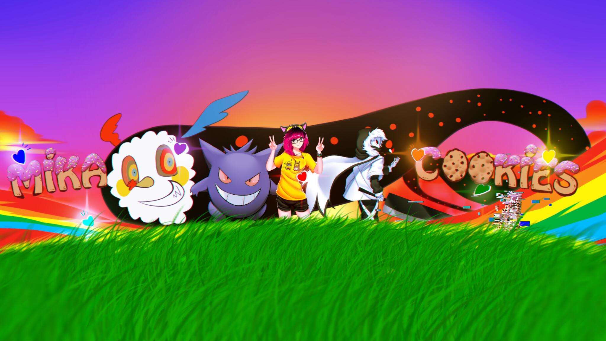 Discovery splash banner for MikaCookies Discord server