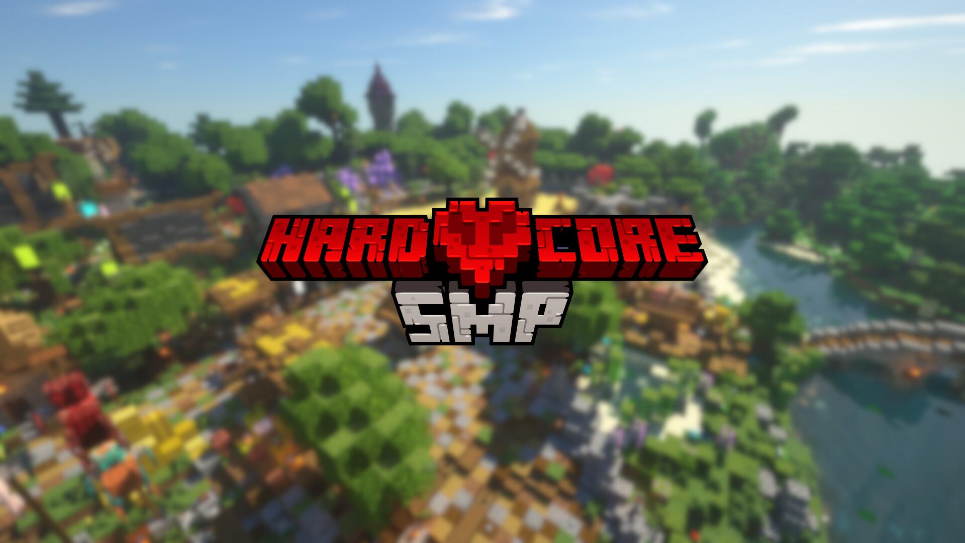 Discovery splash banner for Hardcore SMP Discord server