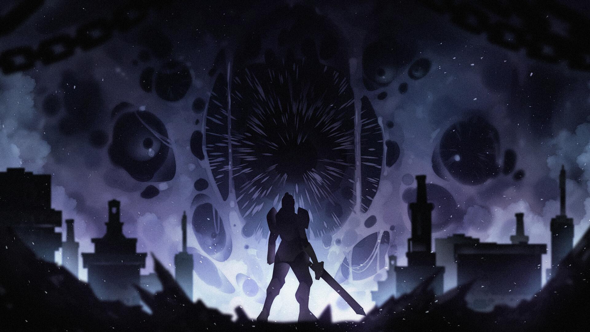 Discovery splash banner for Telos Realms | 1.6.0.4 | The Devouring Dark Discord server