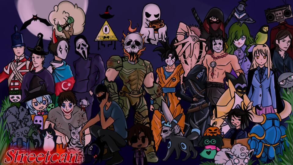 Discovery splash banner for 🎃 Streetcan's Den Of Scares Discord server