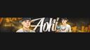 Discovery splash banner for Aoki TV Discord server