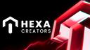 Discovery splash banner for HexaCreators | Comunidad Discord server