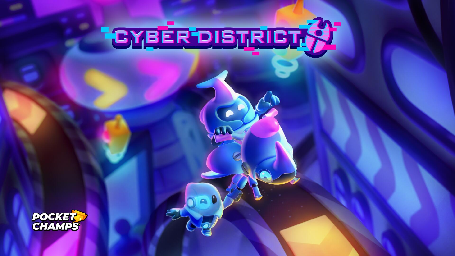 Discovery splash banner for Pocket Champs Discord server