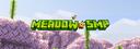 Discovery splash banner for Meadow SMP Discord server