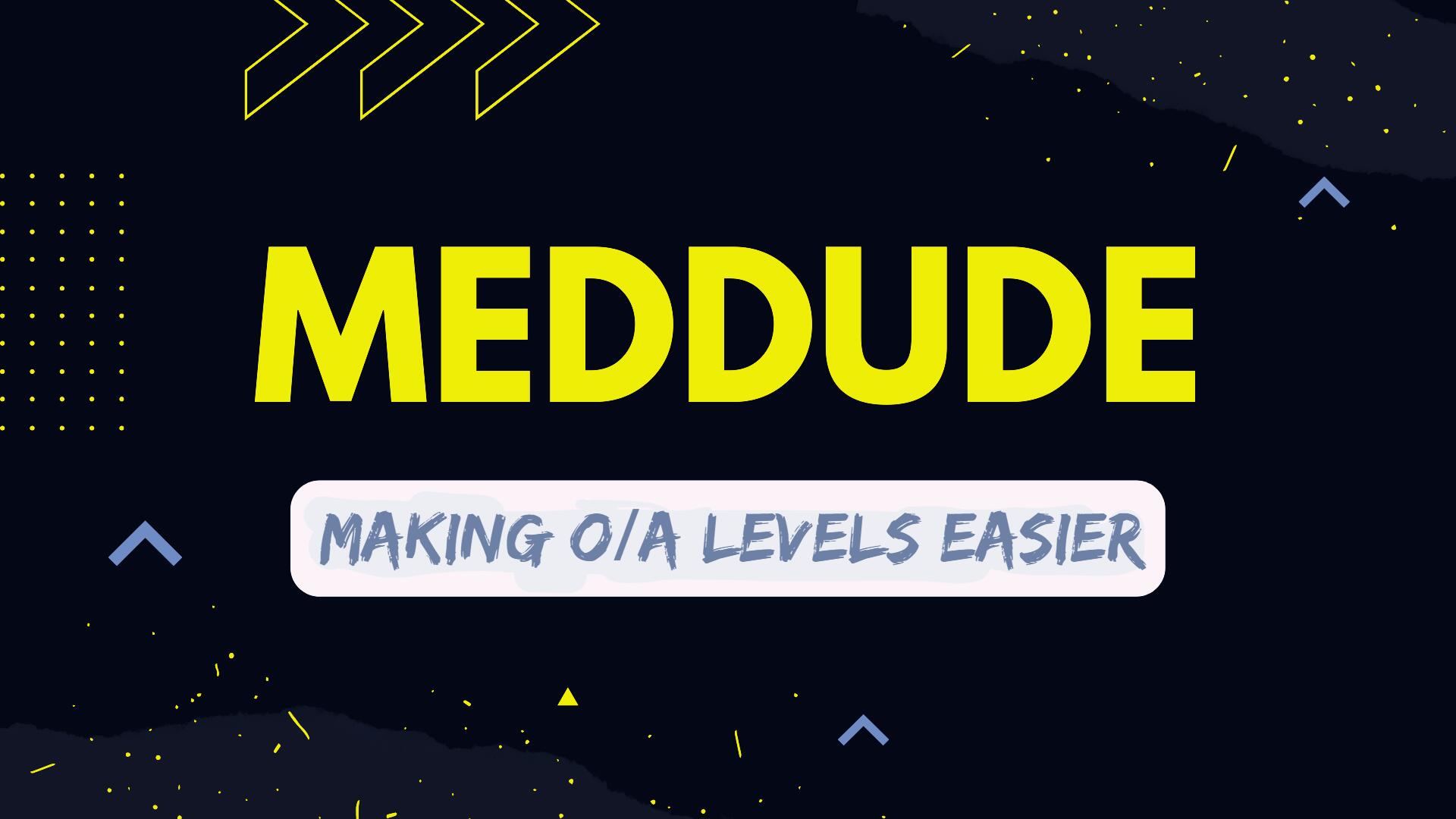 Discovery splash banner for MedDude - Edexcel Discord server