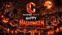Discovery splash banner for ICONIC 5.0 | Halloween Season Discord server