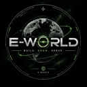 Discovery icon for E-WORLD | | Active VC Server • Hangout • Voice Chat • Call • Social • Chill • Anime • Memes • Emojis Discord server